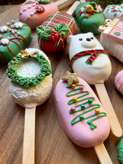 Thursday Dec 7th  -Christmas Cakesicles Class